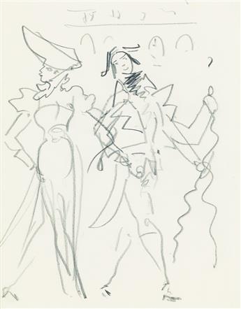 (THEATER) JEAN COCTEAU. Aristocratic Pair.